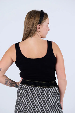 Careless Eva topp - Svart