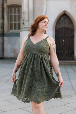 Careless Evelina kjole - Grønn
