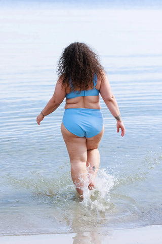 Careless Fiji bikinitopp - Lyseblå
