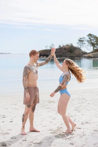 Careless Fiji bikinitopp - Lyseblå