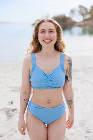 Careless Fiji bikinitopp - Lyseblå