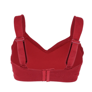 Careless Fiji bikinitopp - Textured Sun Dried Tomato