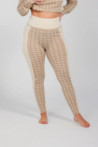 Careless Fjorda merinowool longs - Beige
