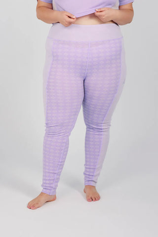 Careless Fjorda merinowool longs - Lilla