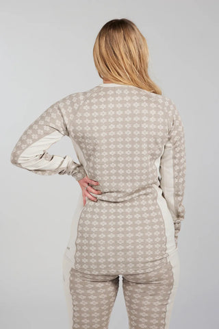 Careless Fjorda merinowool longsleeve - Beige