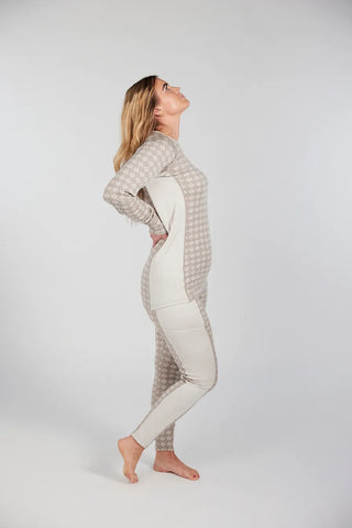 Careless Fjorda merinowool longsleeve - Beige