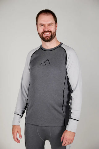 Careless Fjorda merinowool longsleeve man - Grå