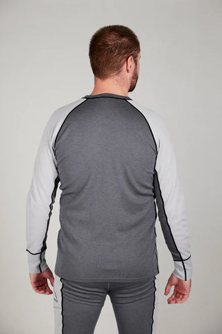Careless Fjorda merinowool longsleeve man - Grå