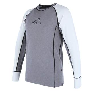 Careless Fjorda merinowool longsleeve man - Grå