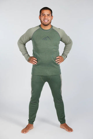 Careless Fjorda merinowool longsleeve man - Grønn