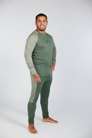 Careless Fjorda merinowool longsleeve man - Grønn