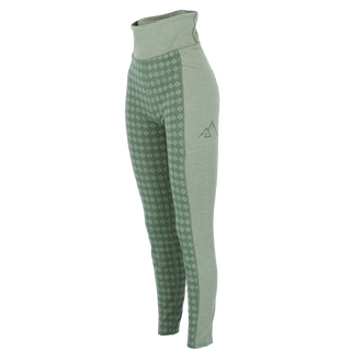 Careless Fjorda wool longs - Bronze Green / Oil Green