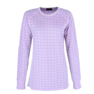 Careless Fjorda wool longsleeve - Lavendula / Lavender Fog