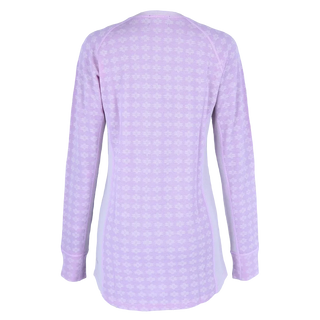 Careless Fjorda wool longsleeve - Lavendula / Lavender Fog