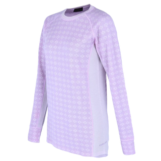 Careless Fjorda wool longsleeve - Lavendula / Lavender Fog