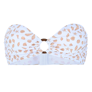 Careless Ibiza bikinitopp - Brilliant White AOP