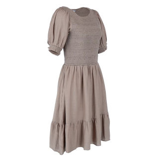 Careless Indie kjole - Beige