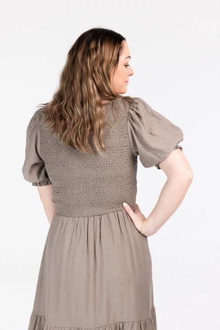 Careless Indie kjole - Beige