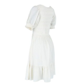 Careless Indie kjole - Hvit