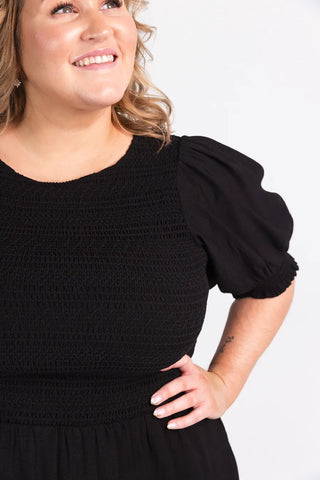 Careless Indie kjole - Svart