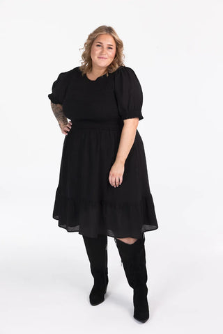 Careless Indie kjole - Svart