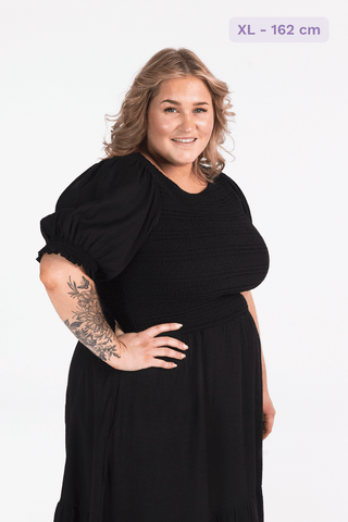 Careless Indie kjole - Svart