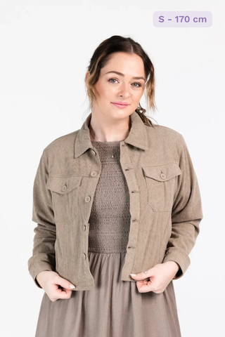 Careless Jakke Othilie jakke - Beige