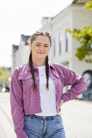 Careless Jakke Othilie jakke - Lilla