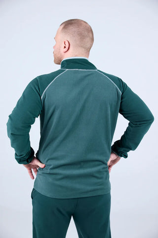 Careless Jakke Skjerva fleecejakke mann - Blågrønn