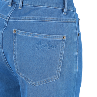 Careless Jeans Malin High Waist Mom Jeans regular - Mørk denimblå AW26
