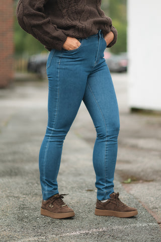 Careless Jeans Renate Curve Skinny Jeans - Mørk denim