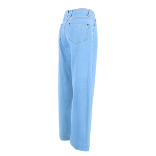 Careless Jeans Trine High Waist Loose fit jeans - Lys denimblå