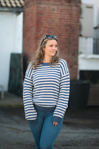 Careless Josefine genser - Marineblå