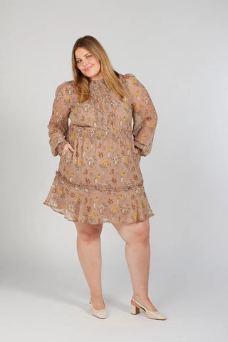 Careless Julia kjole - Beige