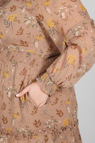 Careless Julia kjole - Beige