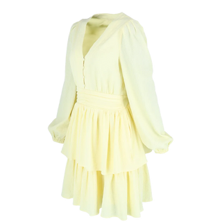 Careless Kaja kjole - Gul