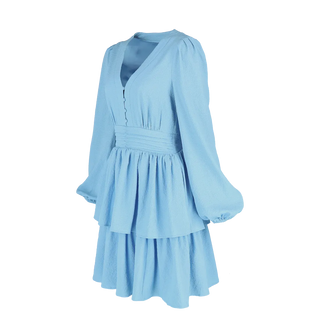 Careless Kaja kjole - Lys blå