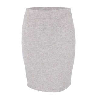 Careless Kathrine Strikk Blyantskjørt - Beige