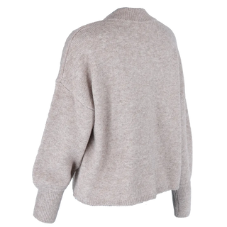 Careless Kathrine Strikk Cardigan - Beige