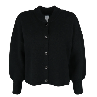 Careless Kathrine Strikk Cardigan - Svart