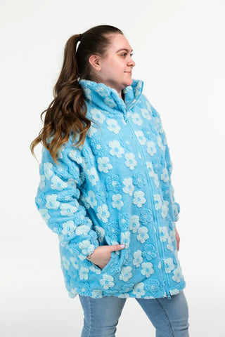 Careless Kimmy Fleece - Blå