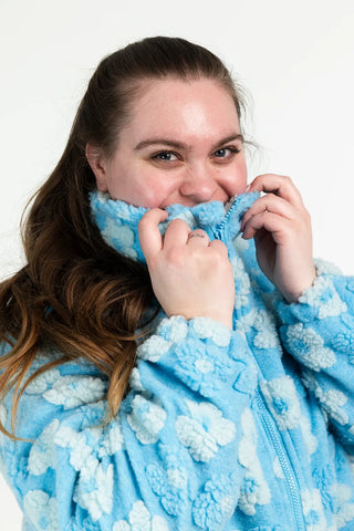 Careless Kimmy Fleece - Blå