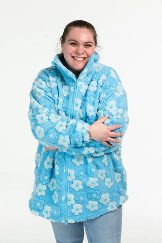 Careless Kimmy Fleece - Blå