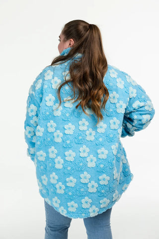 Careless Kimmy Fleece - Blå