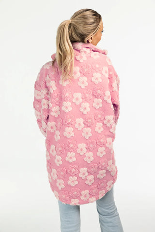 Careless Kimmy Fleece - Rosa