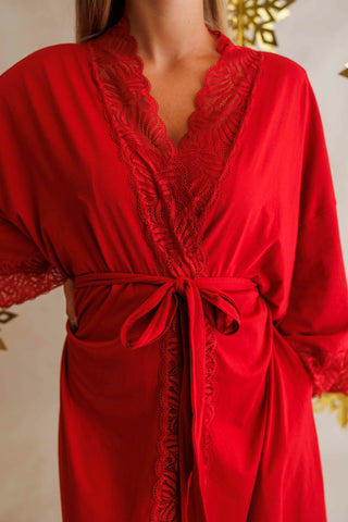 Careless Kimono Cala Kimono -  Jester Red