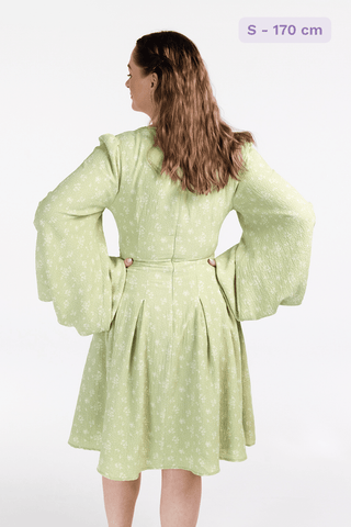 Careless Kjole Alba kjole - Lys grønn