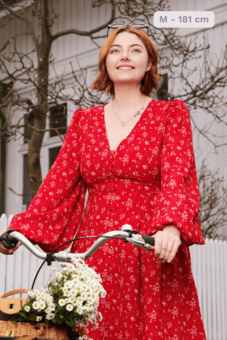 Careless Kjole Alba kjole - Rød