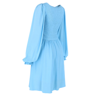 Careless Kjole Anna Solid kjole - Airy Blue