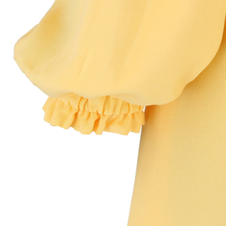 Careless Kjole Anna Solid kjole - Banana Cream